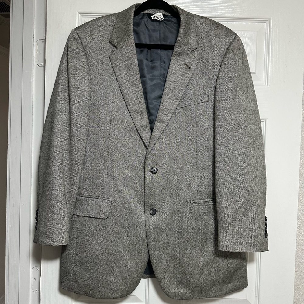 Jos A Bank Signature Camel Hair Silk 2 Button Sport Coat 42 L
